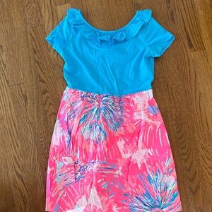 Lilly Pulitzer Girls Brit Dress, NWT, Size XL (12-14)